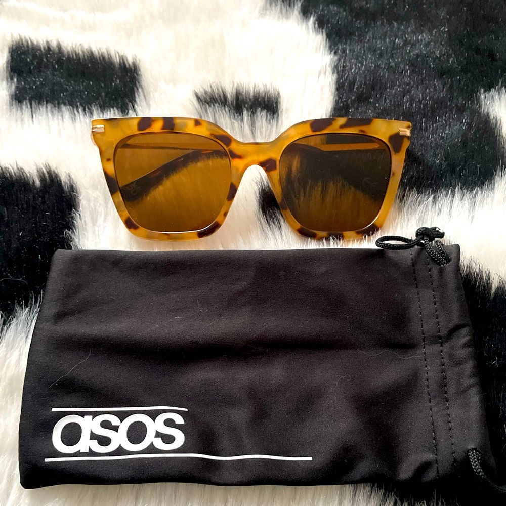 ASOS Tortoise Pattern Frame Cat Eye Glasses 🕶️